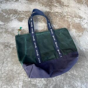 Vintage 90's chase bank money canvas tote bag